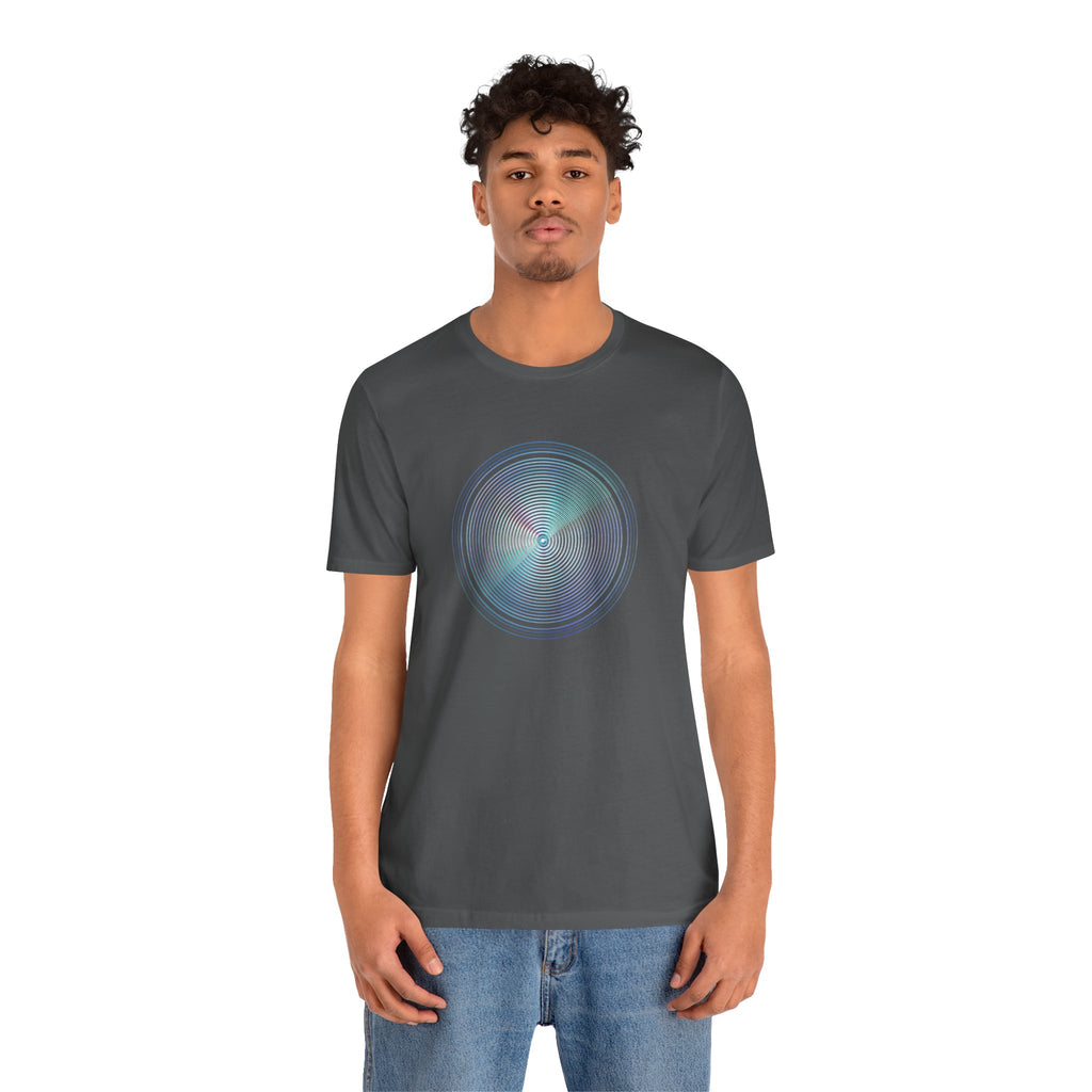 Hypnotic Holo Spiral T‑Shirt