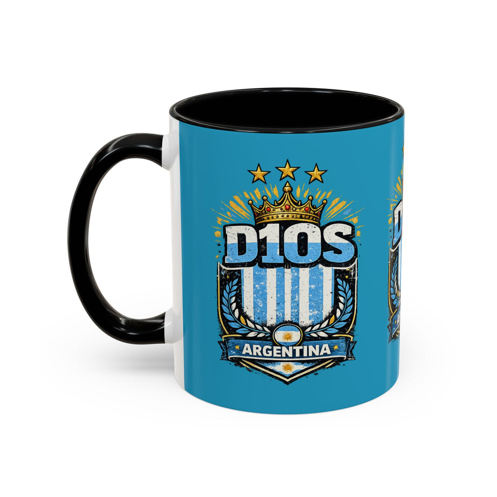 Coffee Mug — Bright Blue Accent Ceramic Mug (11/15oz)