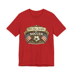 We The People of Soccer T-Shirt — American Flag Vintage Soccer Tee