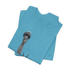 Statue of Liberty Graphic Tee — Black & White NYC Landmark T-Shirt