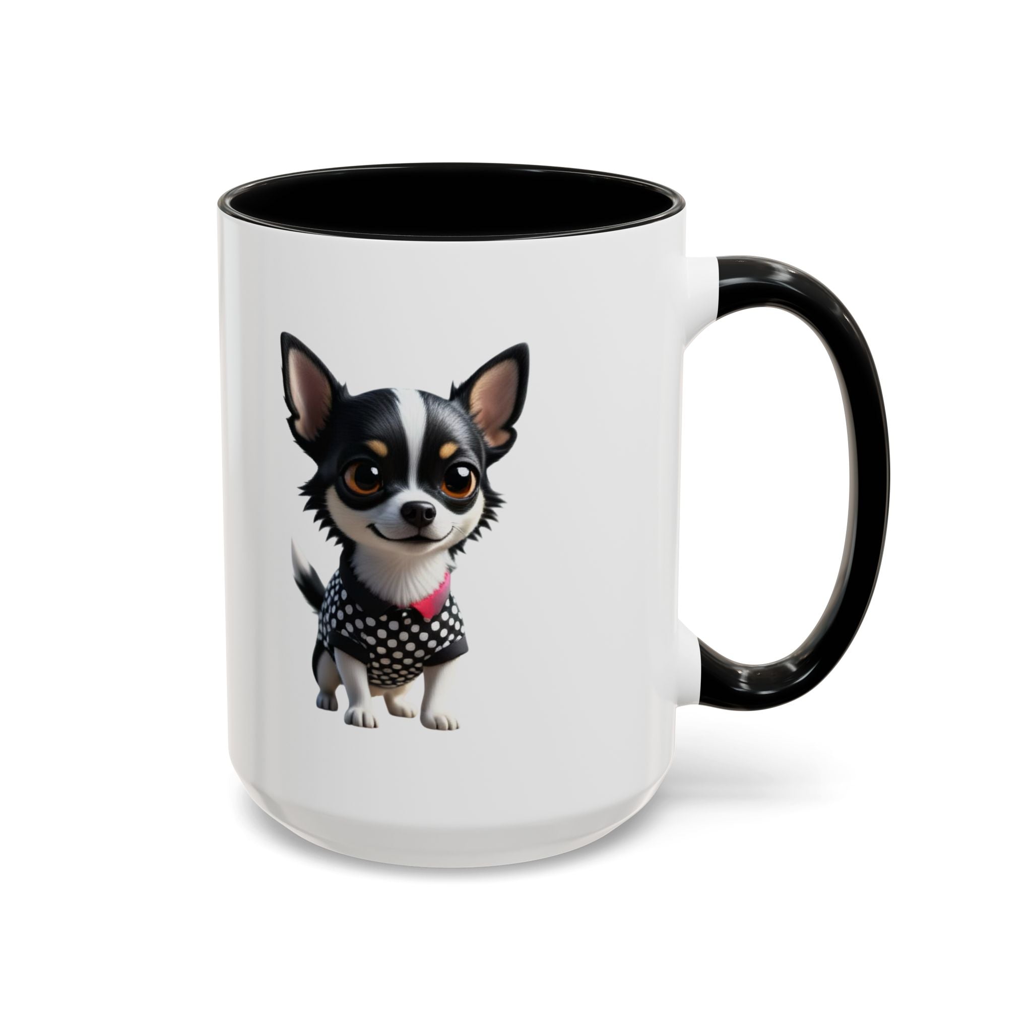 Chihuahua Dog Accent Coffee Mug – Cute Tiny Pup 11/15oz
