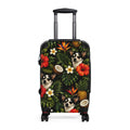 Tropical chihuahua Suitcase — Floral Pineapple Coconut Carry-On Luggage