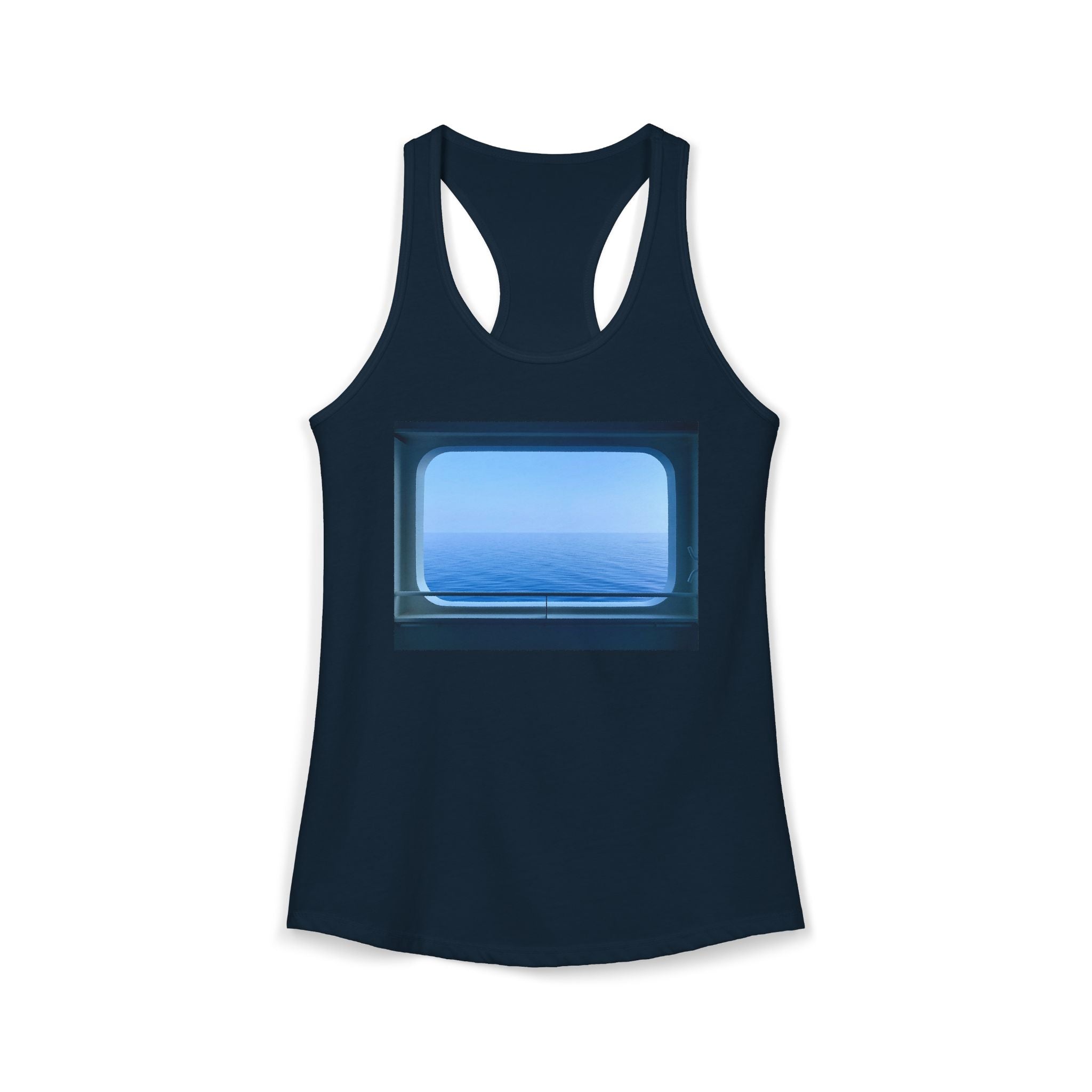 Women's Ideal Racerback Tank - Summer Ocean View