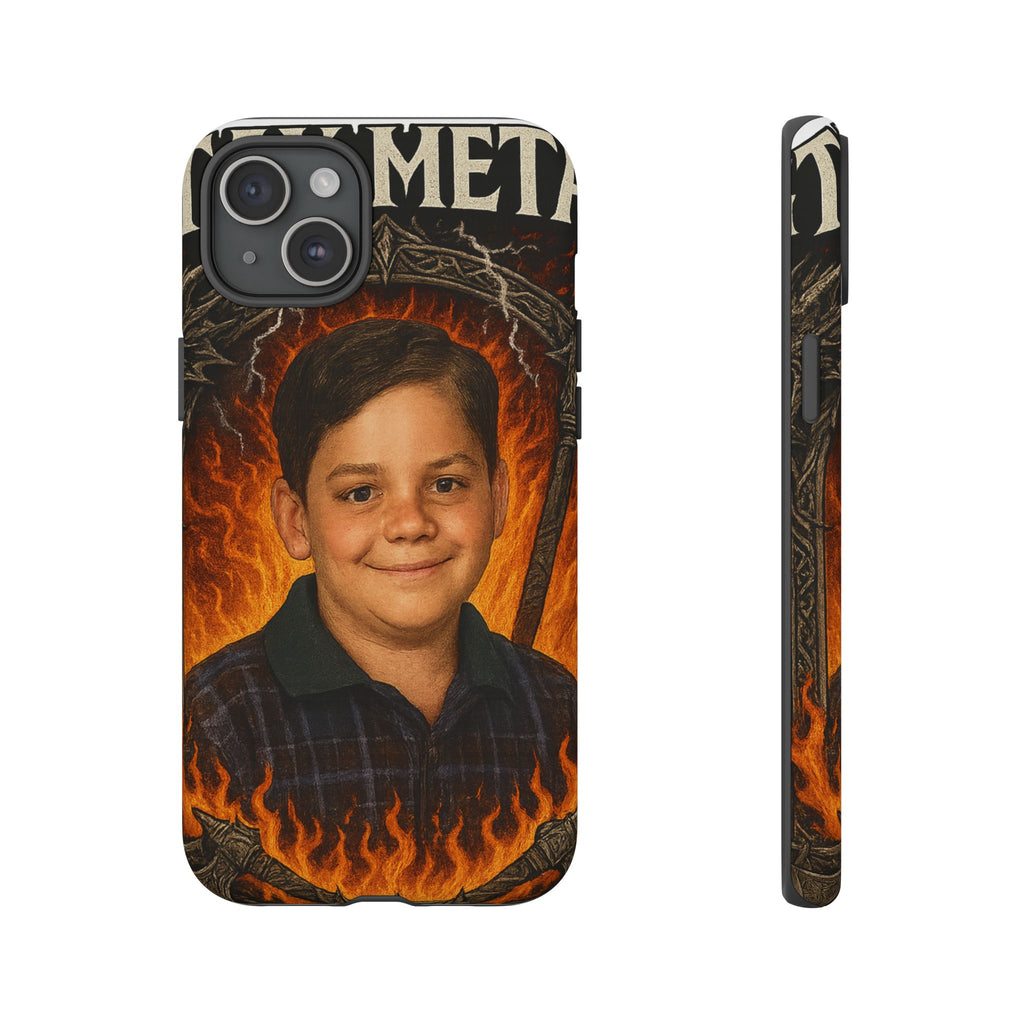 Metalhead Phone Case, Tough Cases for Music Lovers, Personalize with Unique Art, Gift for Metal Fans, Rock Lover's Accessory