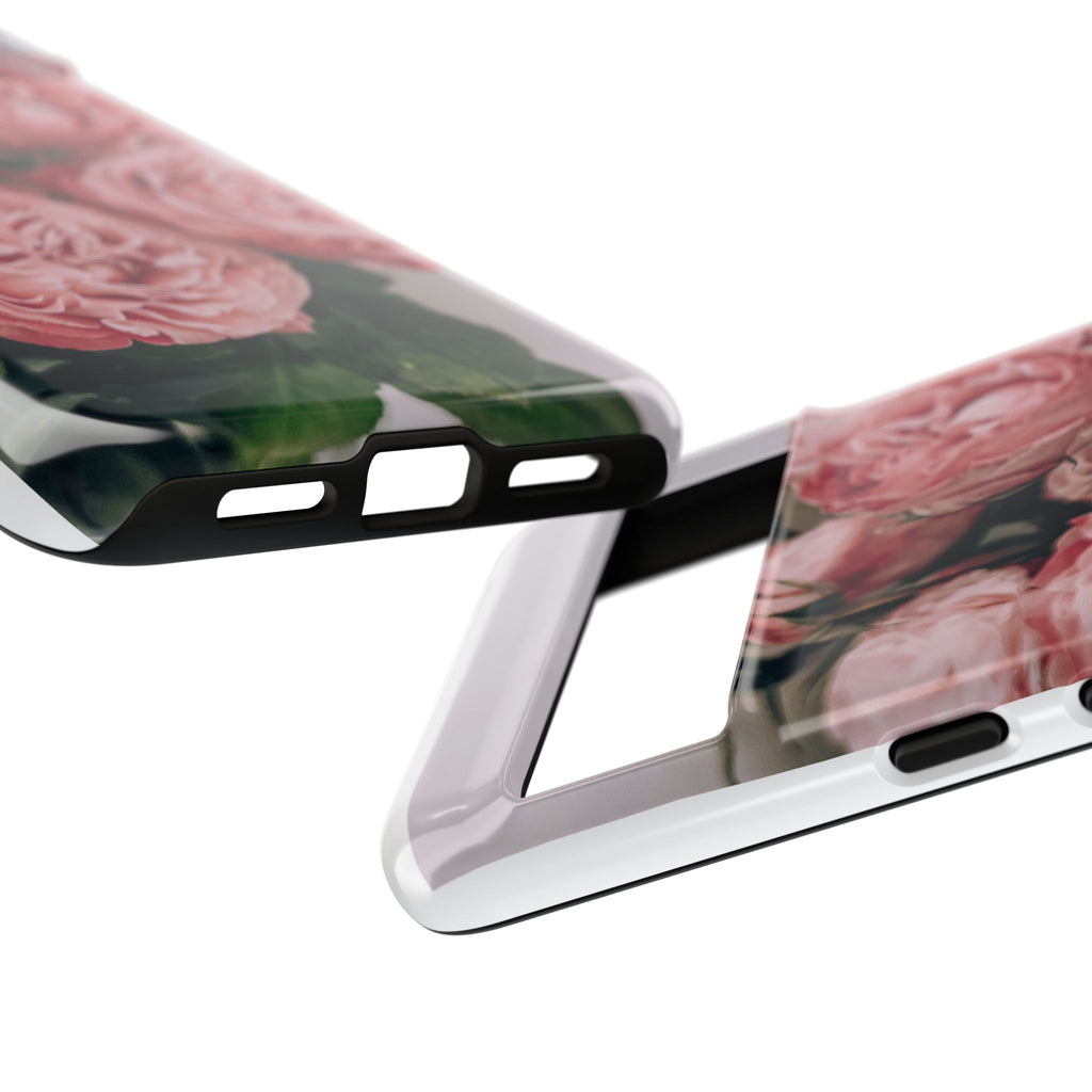 Tough Case — Pink Peonies Floral Phone Case