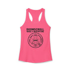 "DOOMSCROLL: Wheel of Misfortune" ADHD tank top