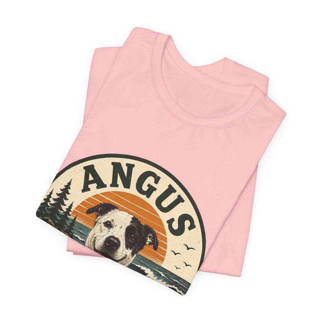 Angus Dog Photo Collage T-Shirt