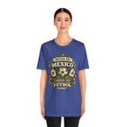 Mexico Soccer T‑Shirt — "Hecho en México, Criado con Fútbol" Vintage Football Tee