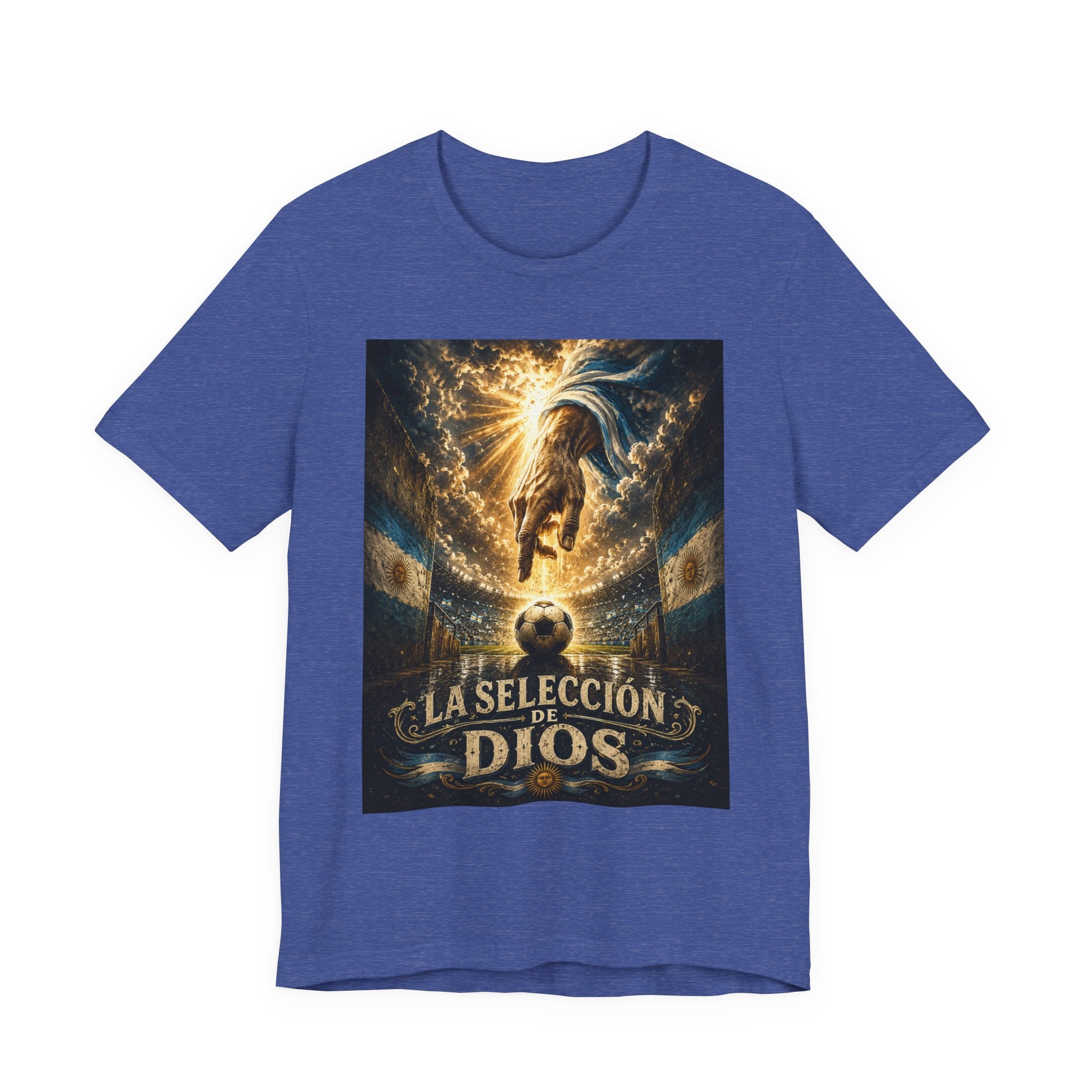 Soccer Faith T-Shirt — "La Selección de Dios" Graphic Tee