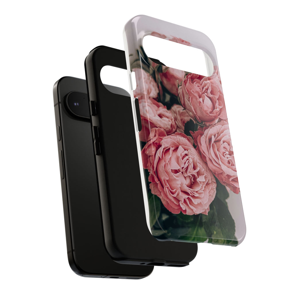 Tough Case — Pink Peonies Floral Phone Case