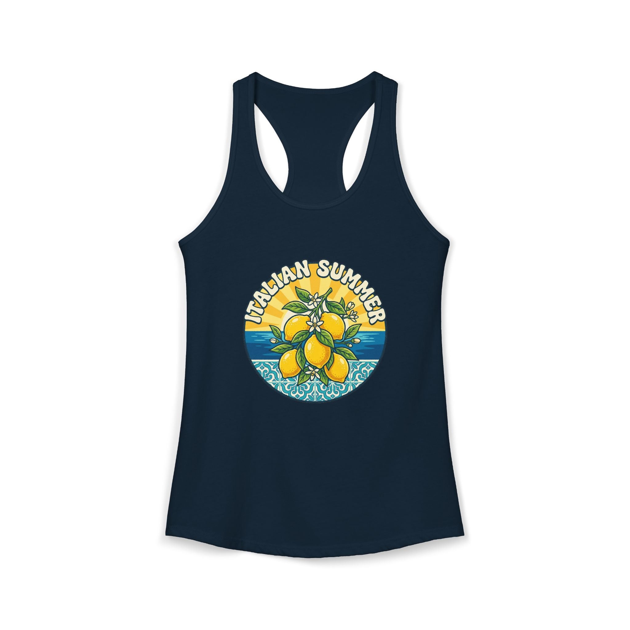 Summer Graphic Tank — Italian Style