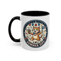 Space Camper Patch Coffee Mug — Retro Astronaut Camper 11/15oz Accent Mug
