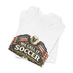 We Call It Soccer USA T-Shirt – Patriotic Eagle Soccer Tee