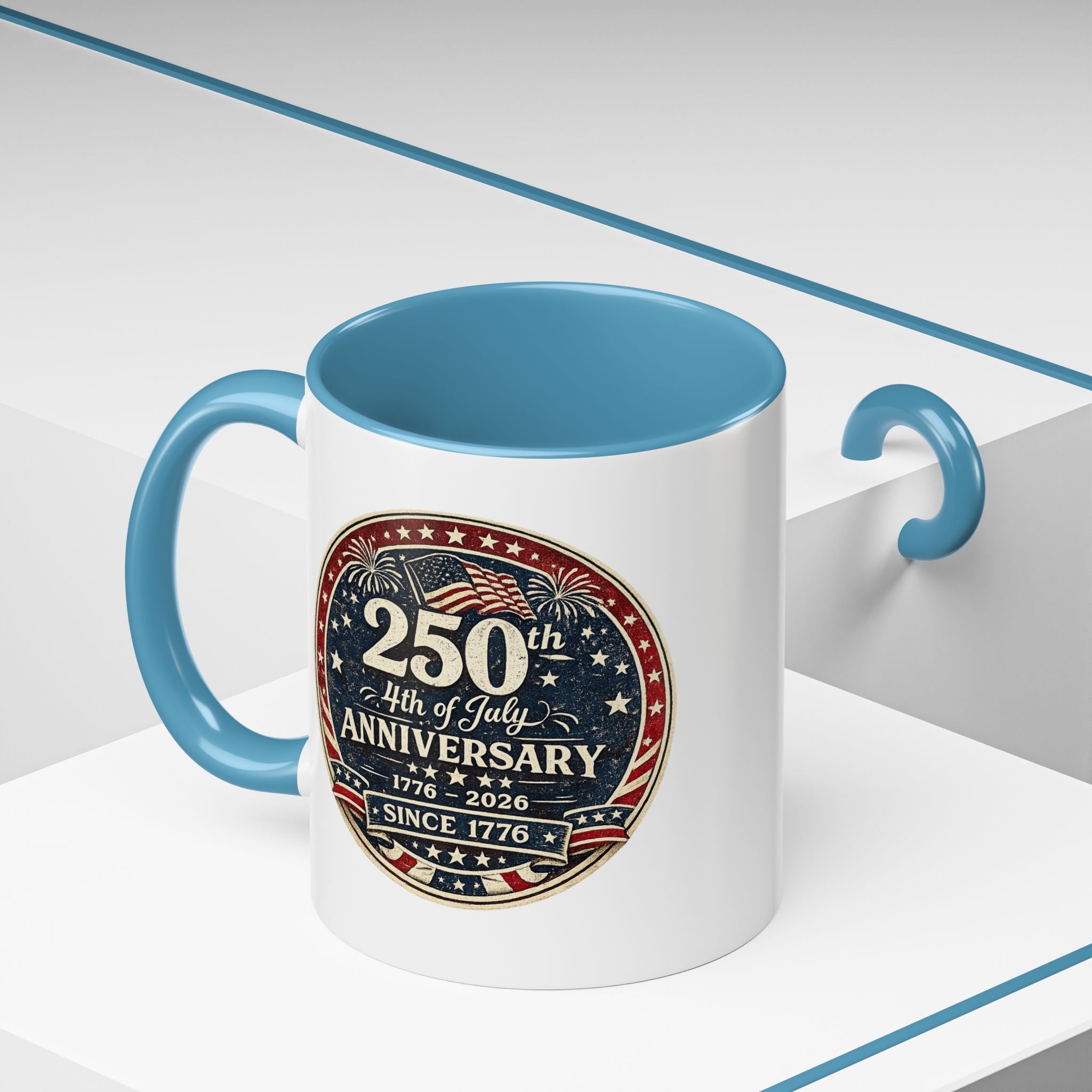 250th 4th of July Anniversary Coffee Mug