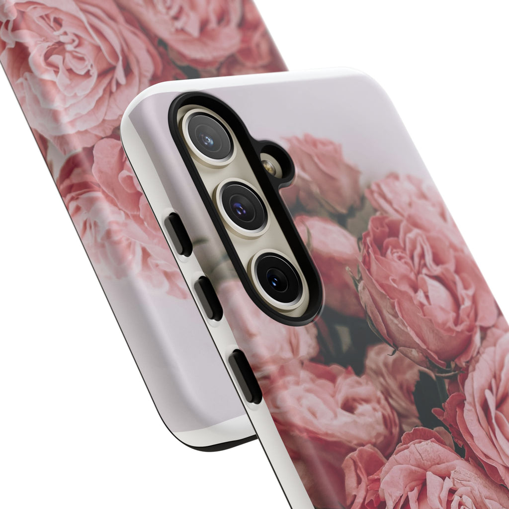 Tough Case — Pink Peonies Floral Phone Case