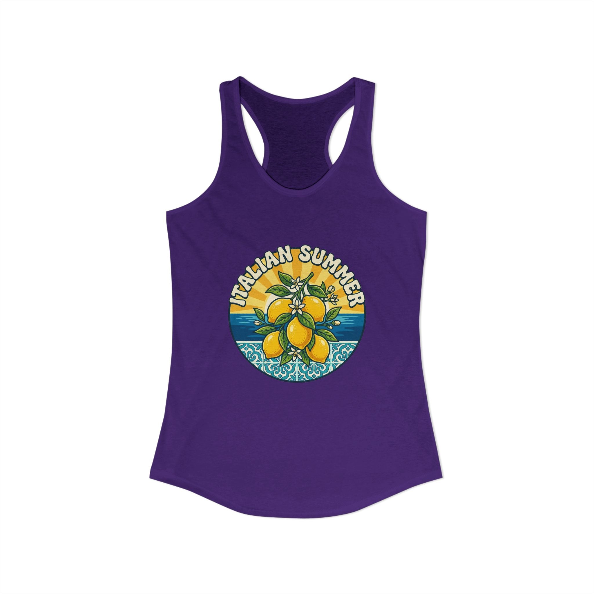 Summer Graphic Tank — Italian Style
