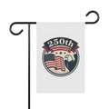 250th Anniversary Patriotic Garden Flag — American Eagle & Flag House Banner