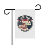 250th Anniversary Patriotic Garden Flag — American Eagle & Flag House Banner