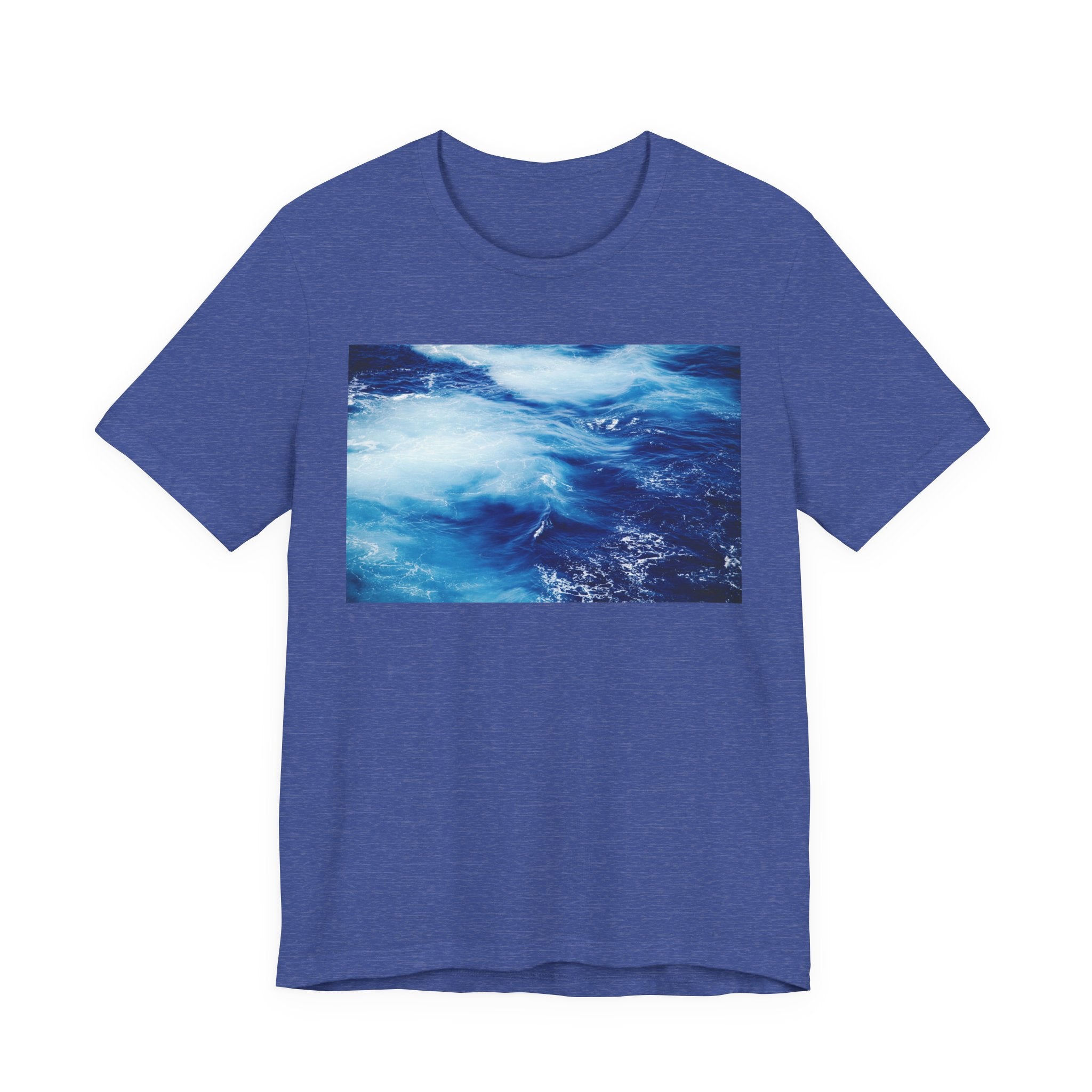 Ocean Waves  Tee — Blue Water Photography T-Shirt