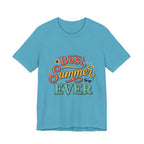 Best Summer Ever T-Shirt — Retro Colorful Vacation Tee