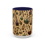The Alchemist's Cabinet Coffee Mug — Vintage Apothecary Accent Mug (11/15 oz)