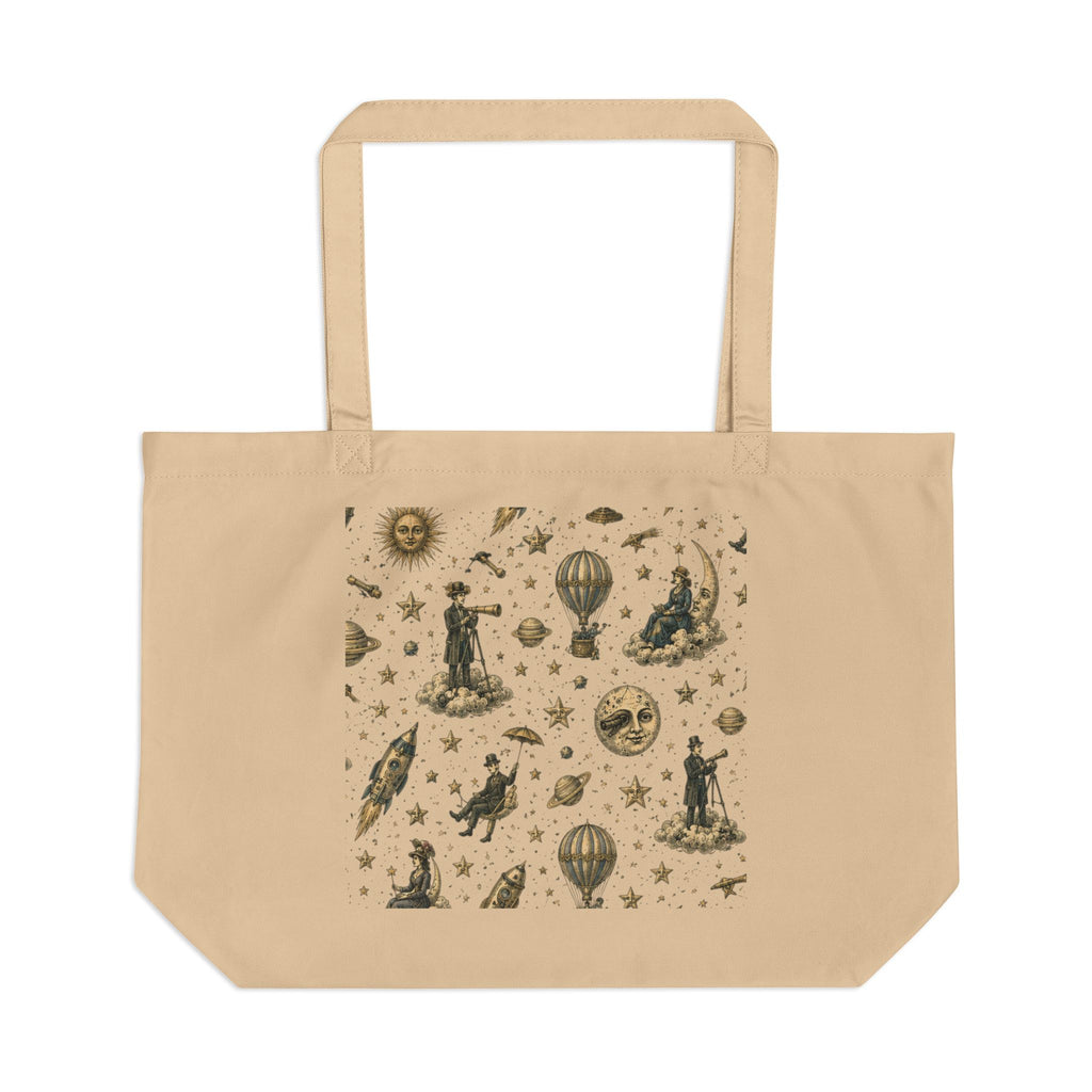 Octopus Garden Eco Tote Bag — Vintage Sea Creature Canvas Market Tote