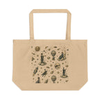 Octopus Garden Eco Tote Bag — Vintage Sea Creature Canvas Market Tote