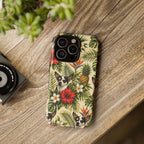 Tropical chihuahua Phone Case — Floral Pineapple Protective Tough Case