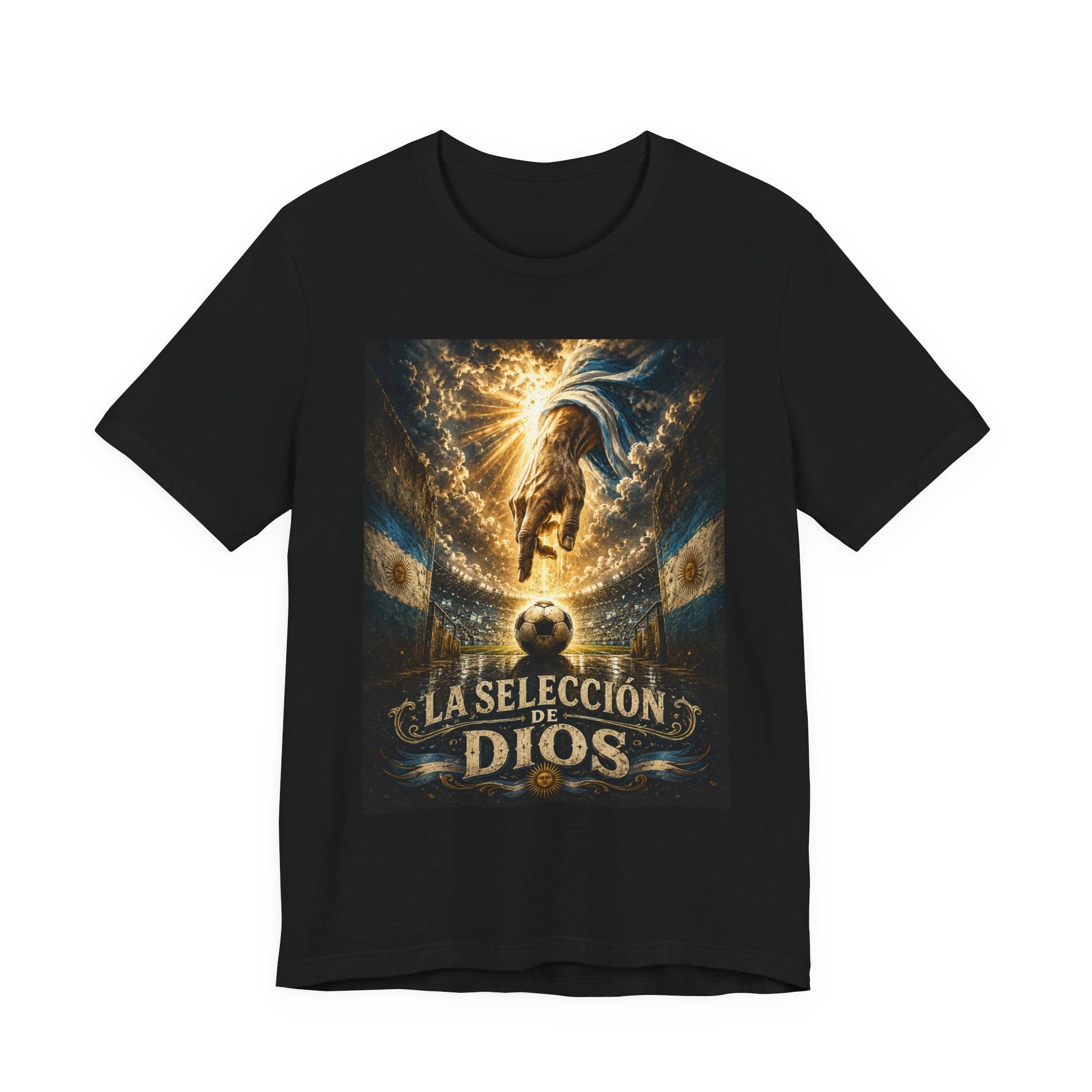 Soccer Faith T-Shirt — "La Selección de Dios" Graphic Tee