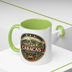 Caracas Venezuela Vintage Travel Accent Coffee Mug