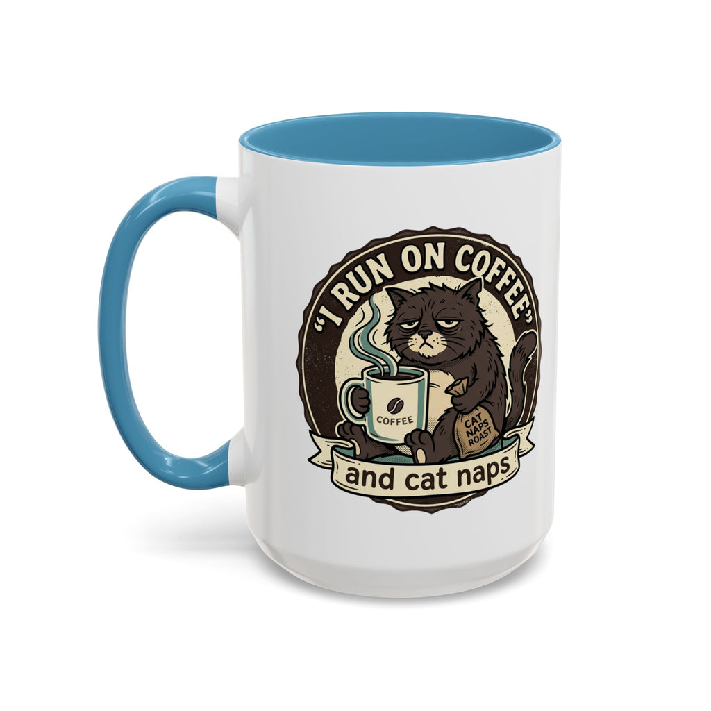 Coffee Lovers Mug — Rustic 'Coffee & Hops' Accent Ceramic Mug (11/15oz)