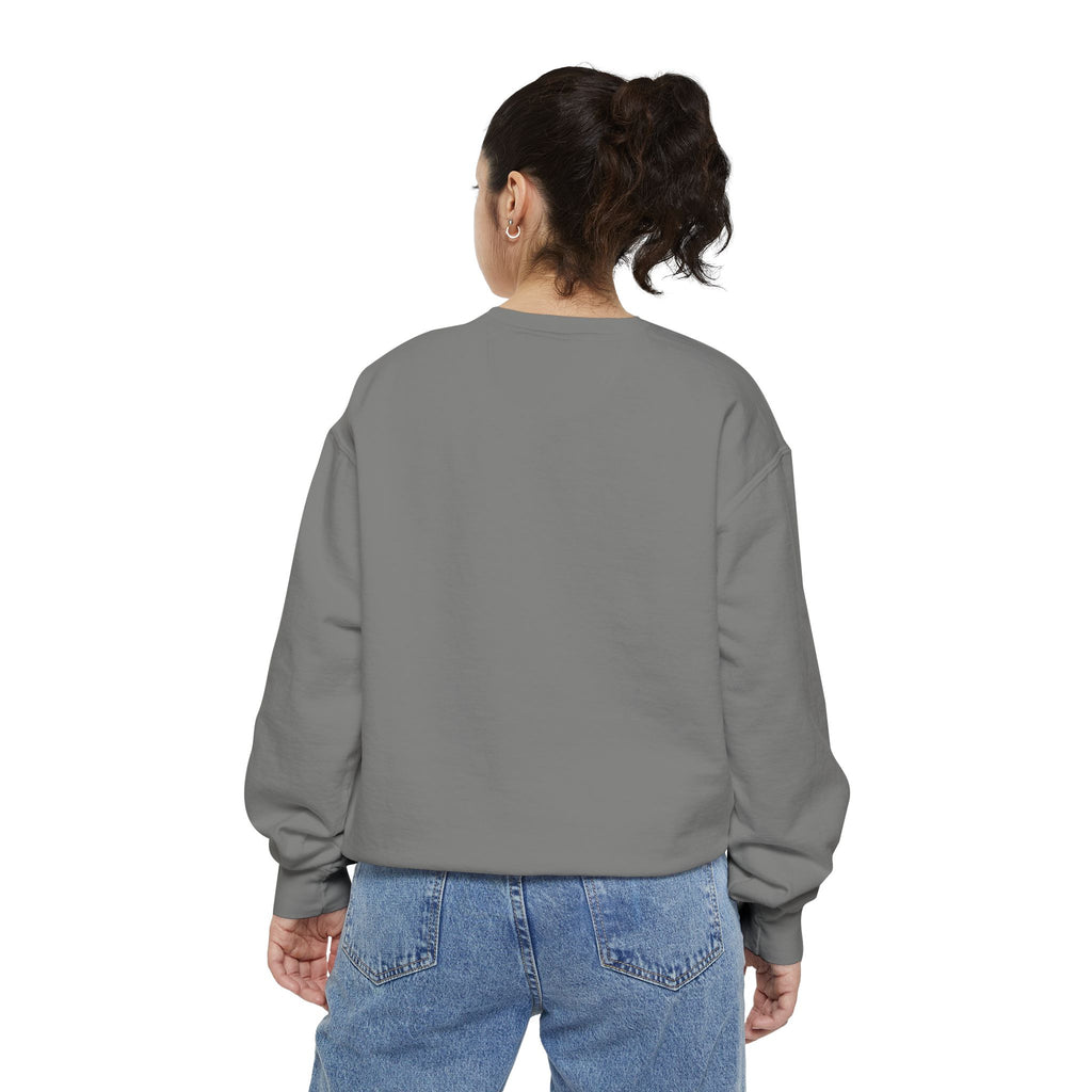Floral Meadow Sweatshirt — Pink Cosmos Garden Crewneck