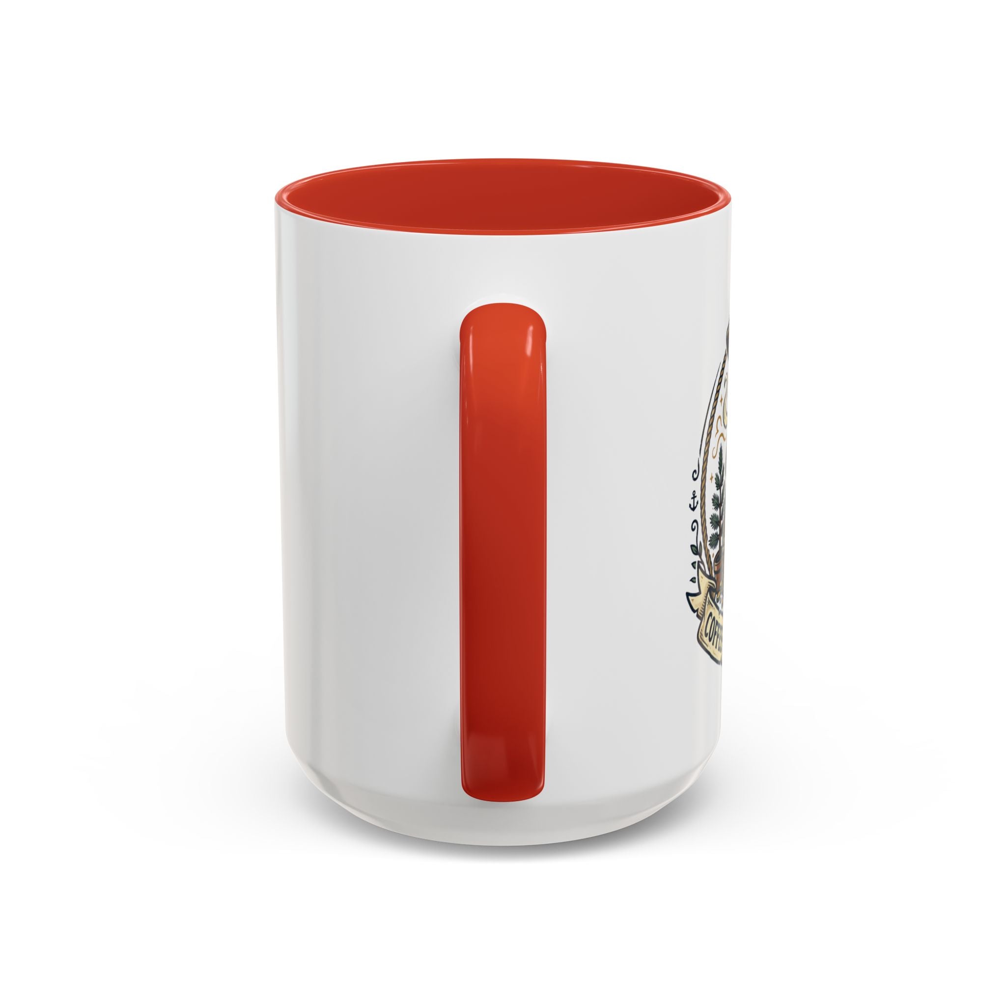Vintage Sailor Anchor Coffee Mug — Nautical Tattoo Accent Mug (11/15oz)