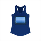 Women's Ideal Racerback Tank - Summer Ocean View