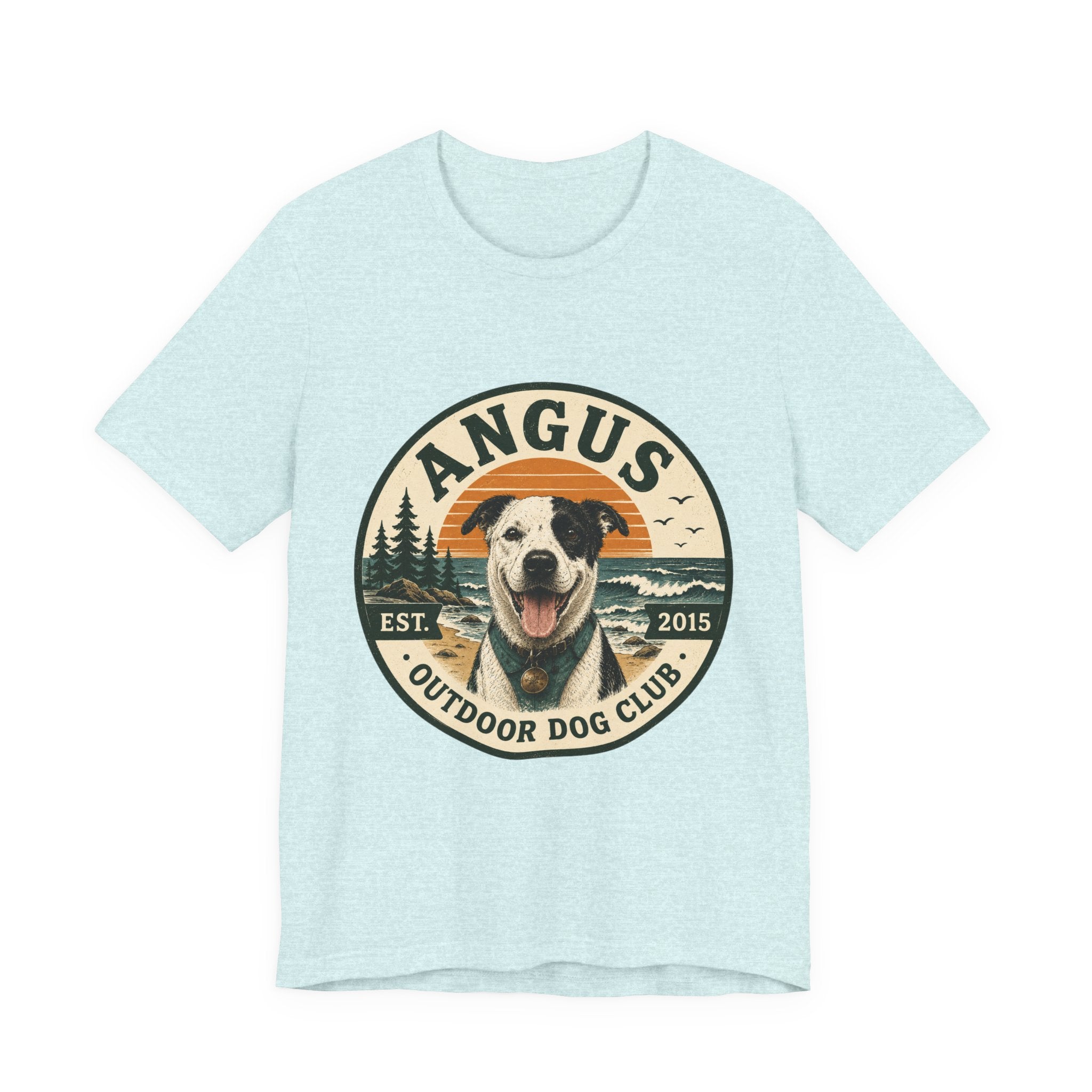 Angus Dog Photo Collage T-Shirt