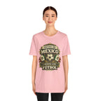 Mexico Soccer T‑Shirt — "Hecho en México, Criado con Fútbol" Vintage Football Tee