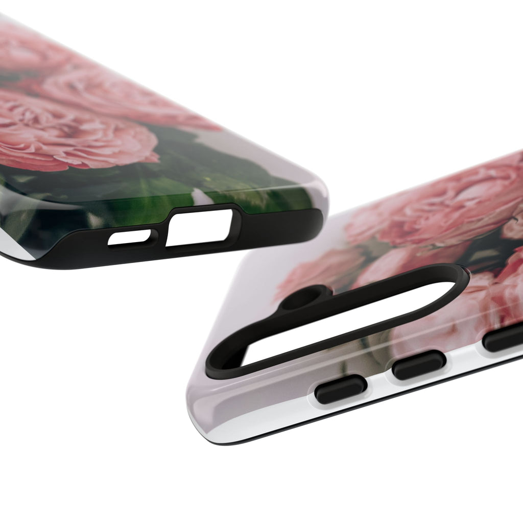 Tough Case — Pink Peonies Floral Phone Case
