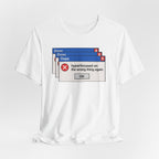 Hyperfocused on the Wrong Thing Tee — Funny Retro Error Window Graphic T-Shirt