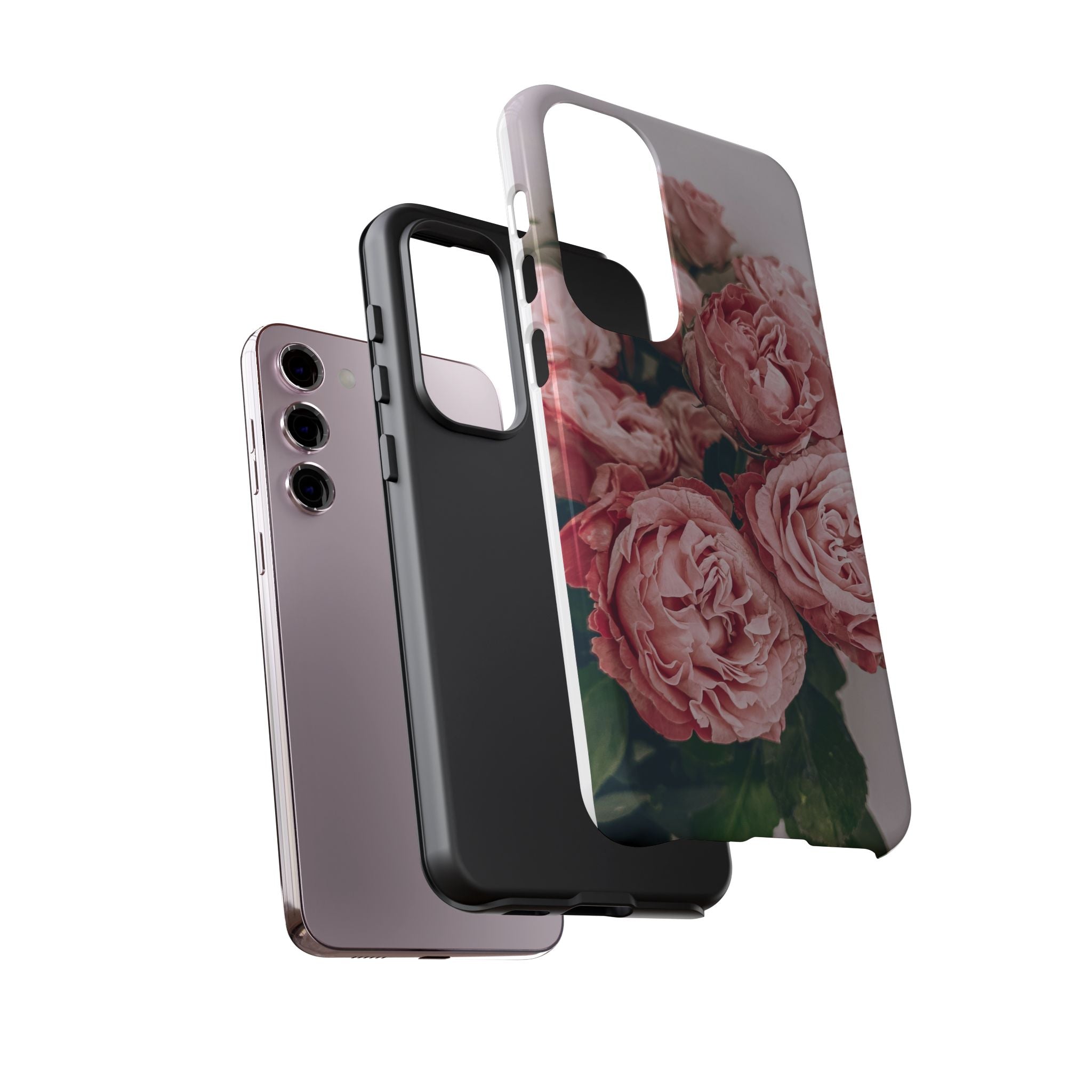 Tough Case — Pink Peonies Floral Phone Case