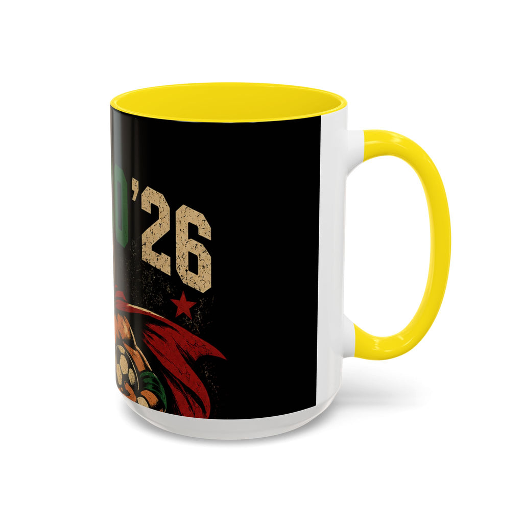 Mexico ’26 Luchador Soccer Coffee Mug
