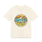 Amalfi Coast Vintage Travel Tee — Scenic Lemon & Vespa Graphic