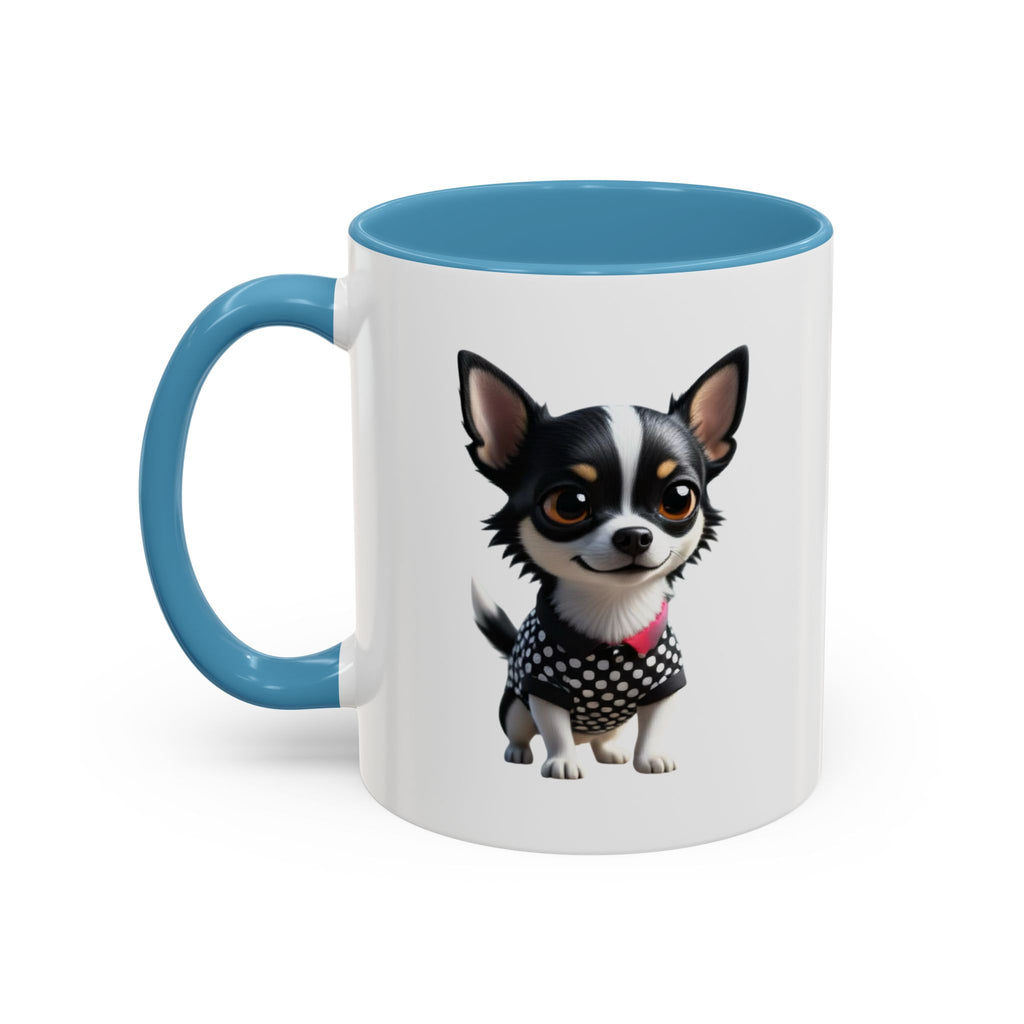 Chihuahua Dog Accent Coffee Mug – Cute Tiny Pup 11/15oz