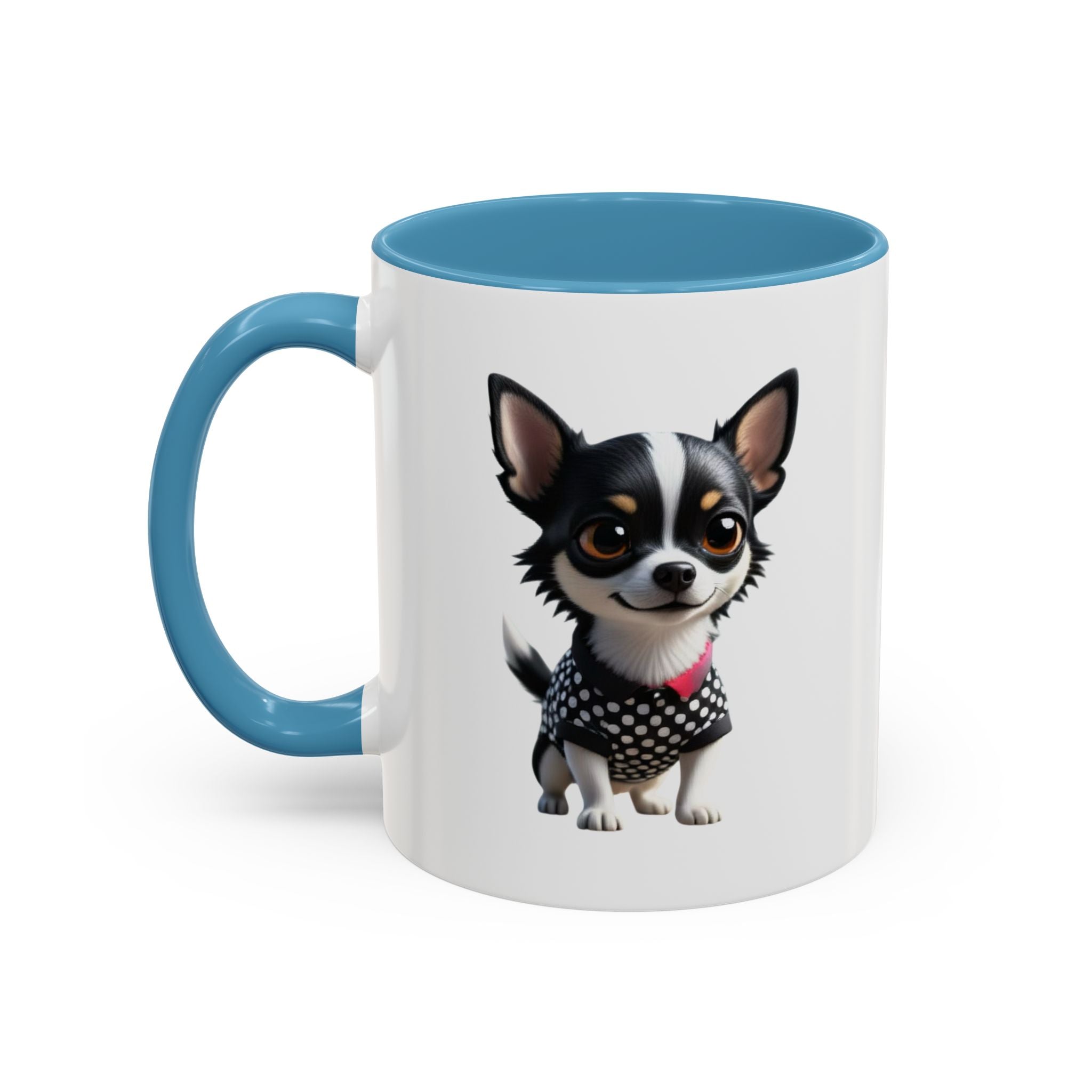 Chihuahua Dog Accent Coffee Mug – Cute Tiny Pup 11/15oz