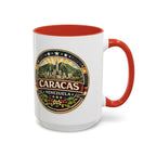 Caracas Venezuela Vintage Travel Accent Coffee Mug