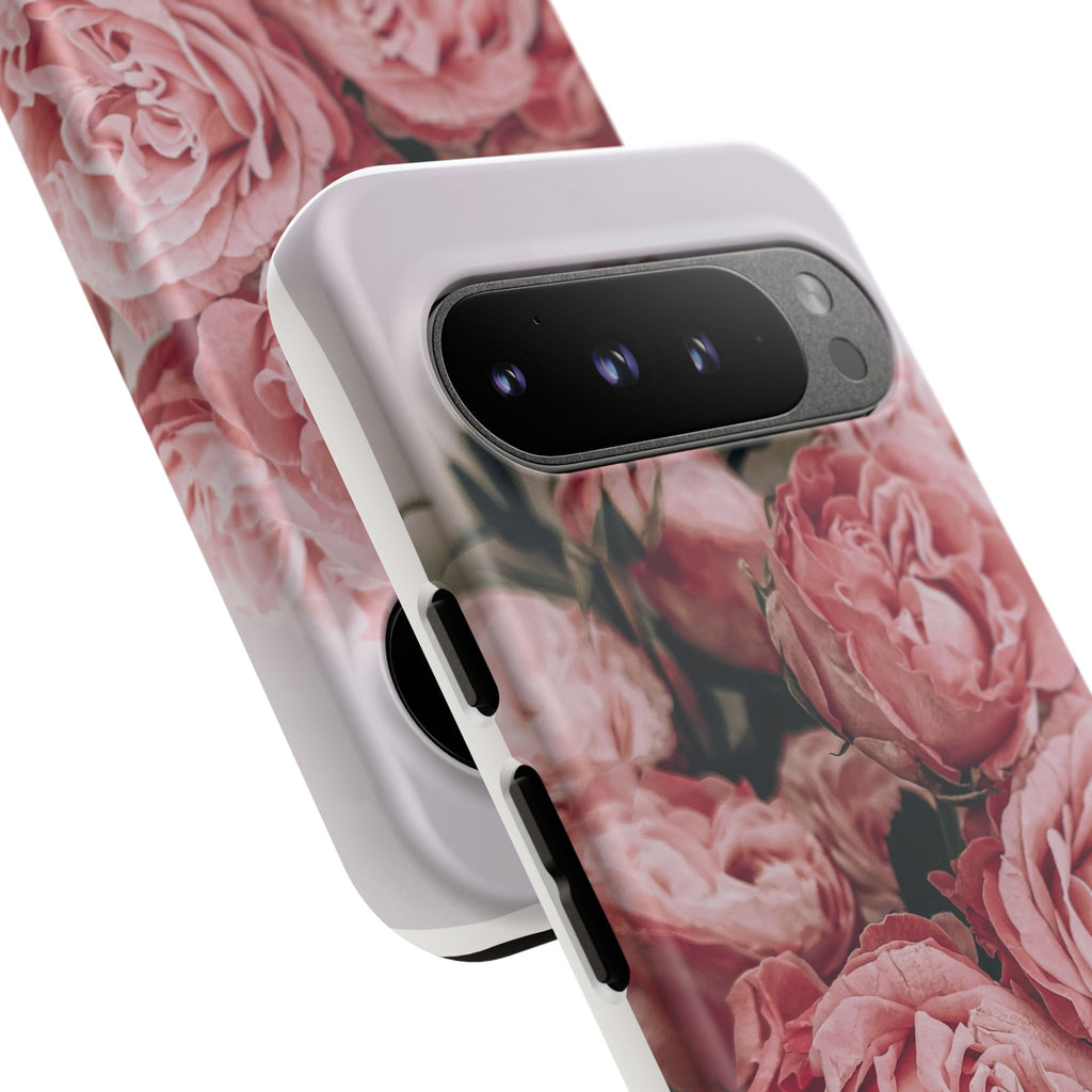 Tough Case — Pink Peonies Floral Phone Case