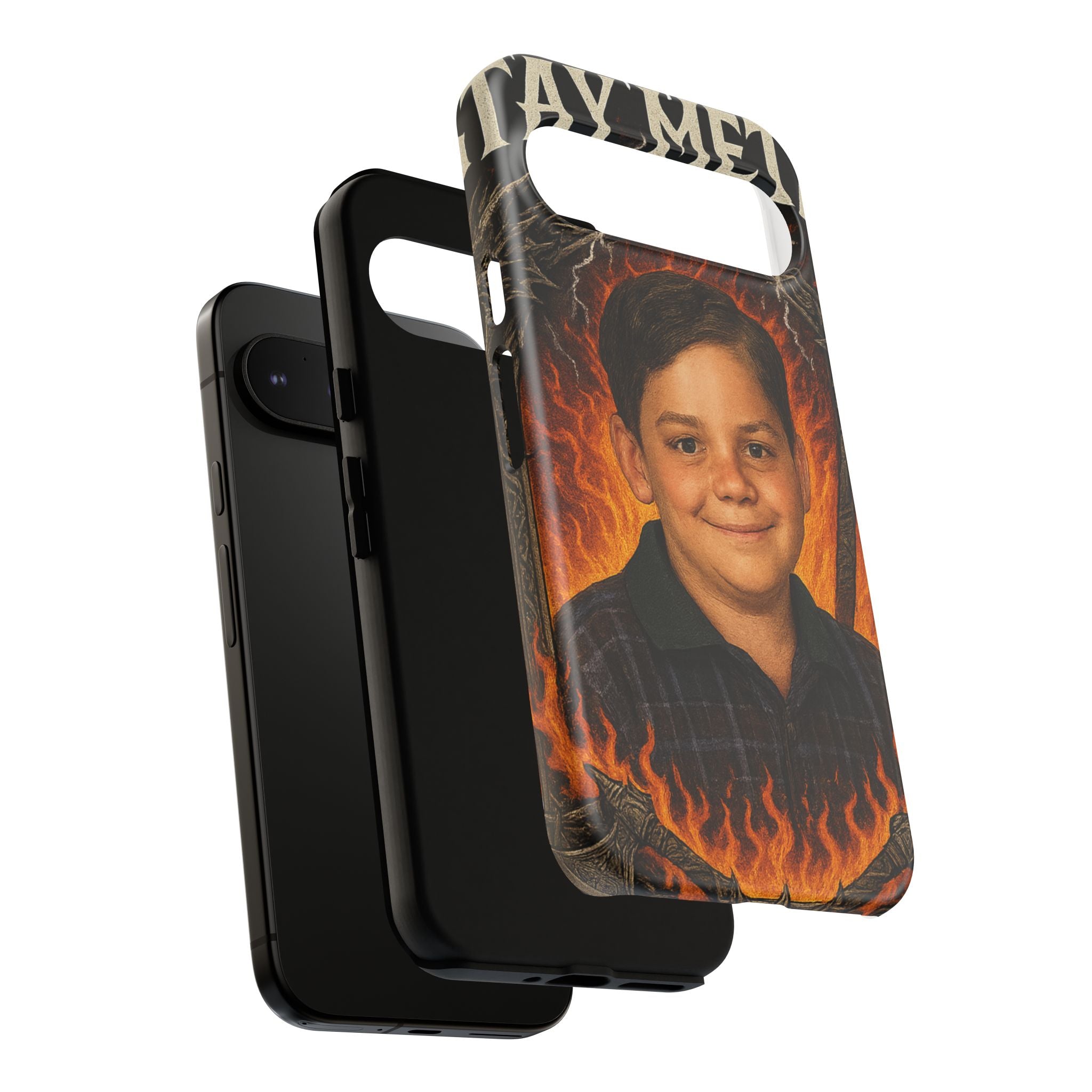 Metalhead Phone Case, Tough Cases for Music Lovers, Personalize with Unique Art, Gift for Metal Fans, Rock Lover's Accessory
