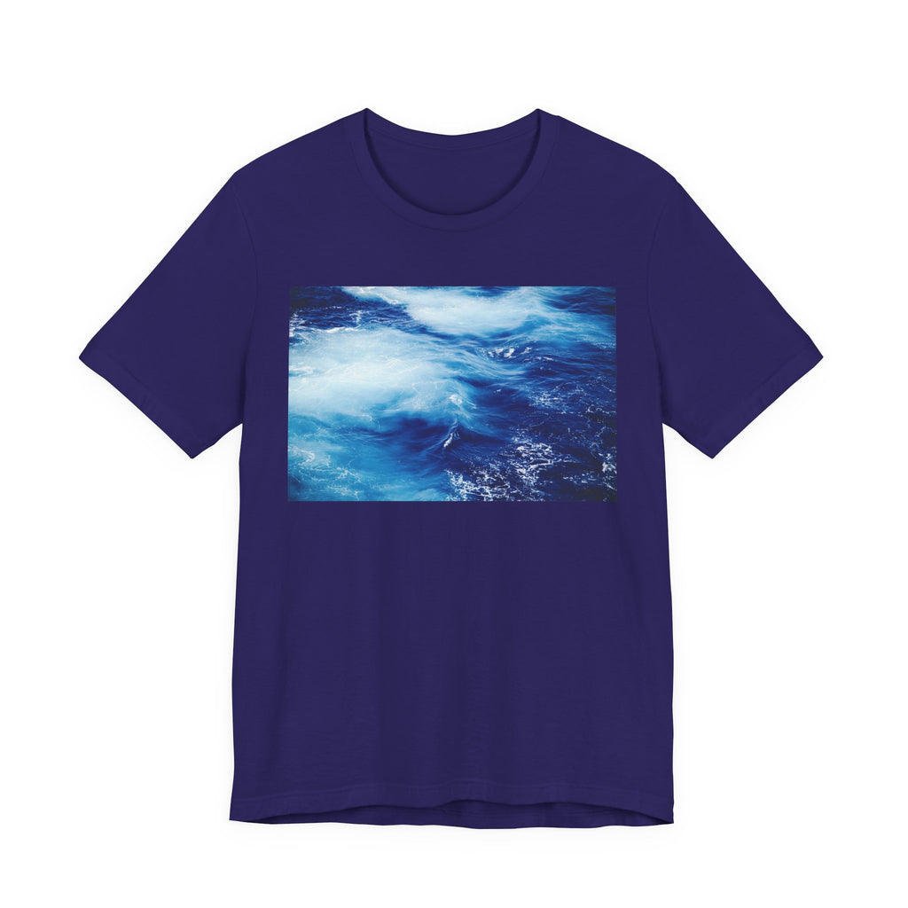 Ocean Waves  Tee — Blue Water Photography T-Shirt
