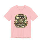 Mexico Soccer T‑Shirt — "Hecho en México, Criado con Fútbol" Vintage Football Tee