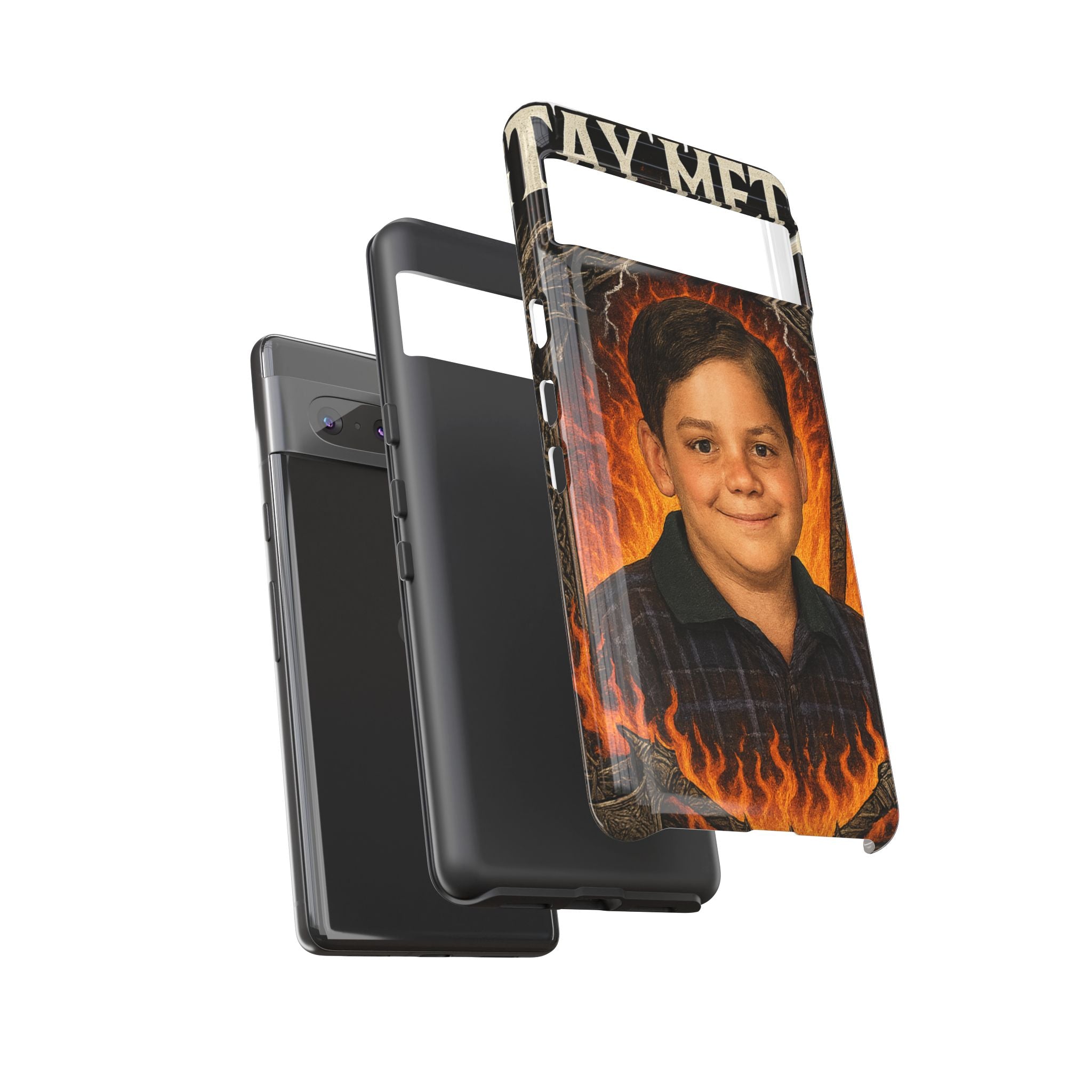 Metalhead Phone Case, Tough Cases for Music Lovers, Personalize with Unique Art, Gift for Metal Fans, Rock Lover's Accessory