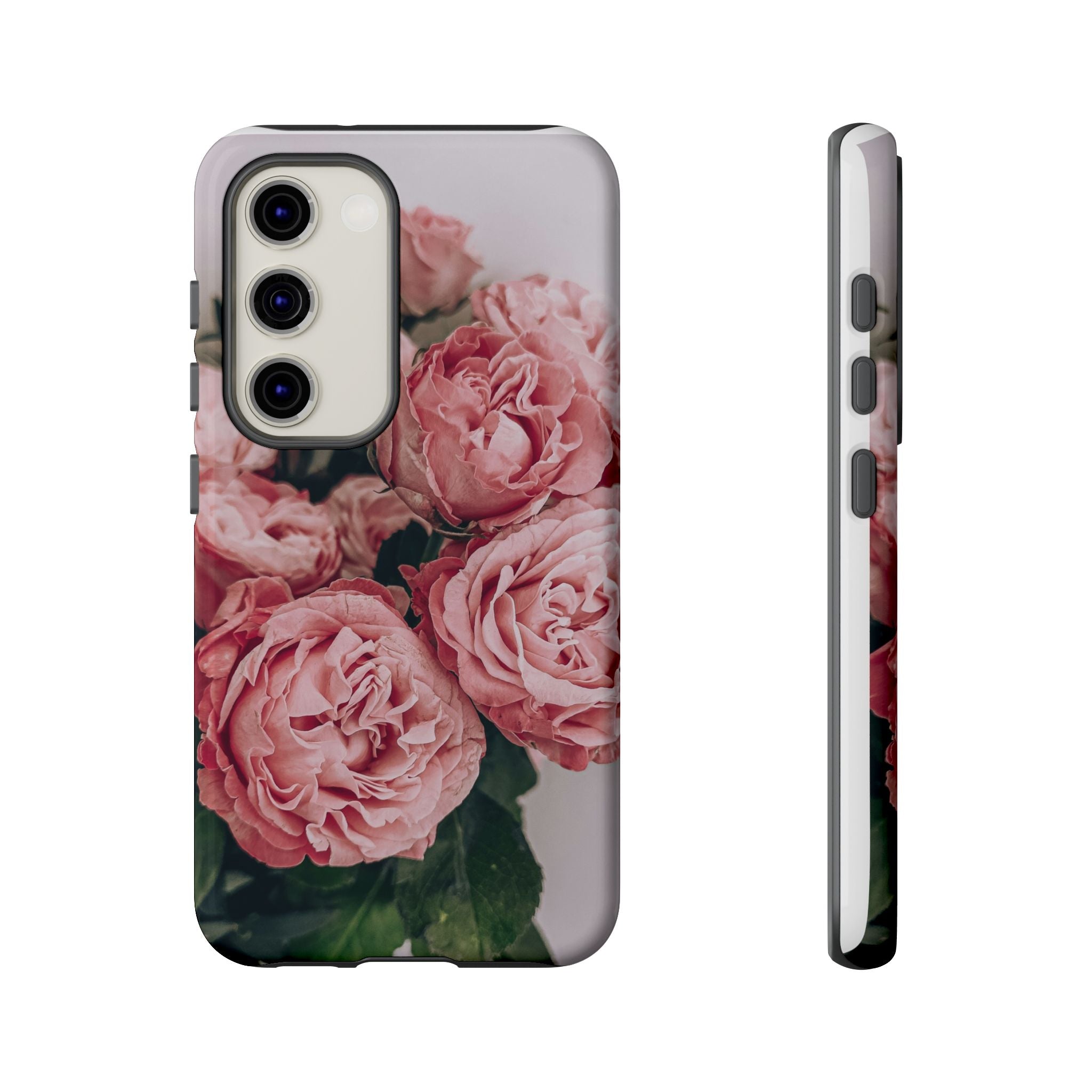 Tough Case — Pink Peonies Floral Phone Case